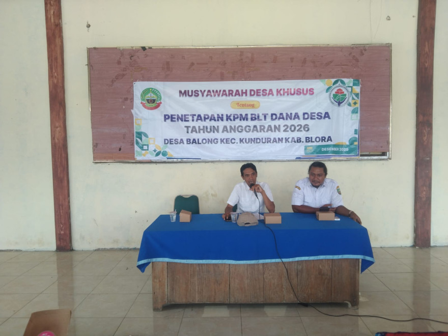 usdes Penetapan KPM BLT Dana Desa 2025: Pemerintah Desa Balong Kedepankan Transparansi dan Fleksibilitas Data